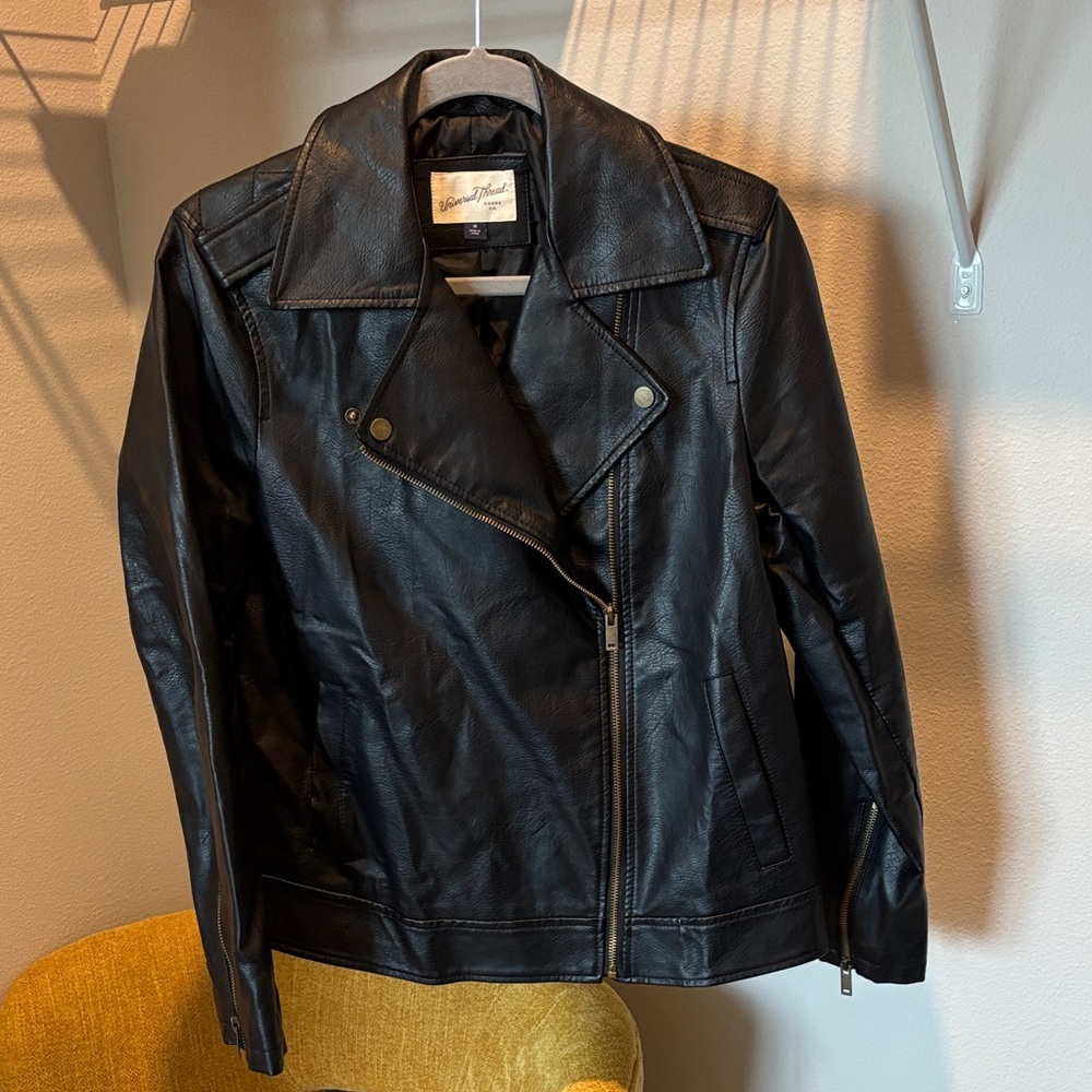 Universal Thread Black Leather Jacket